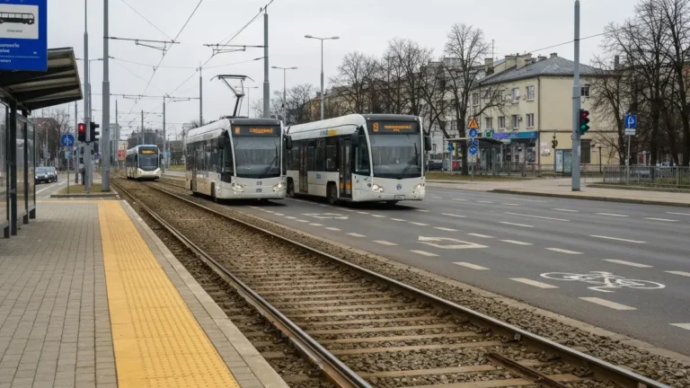 Autobusy miejskie w Olsztynie - linie, rozklad i mapa siatki