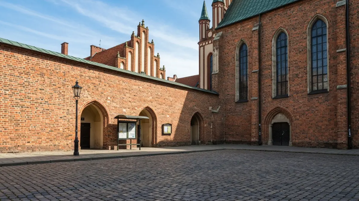 Historyczny spacer po Olsztynie - trasa na pol dnia z mapa