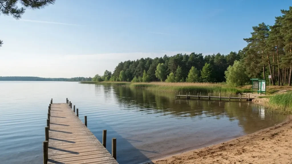 Jezioro Ukiel w Olsztynie - plaże, kąpieliska i dojazd