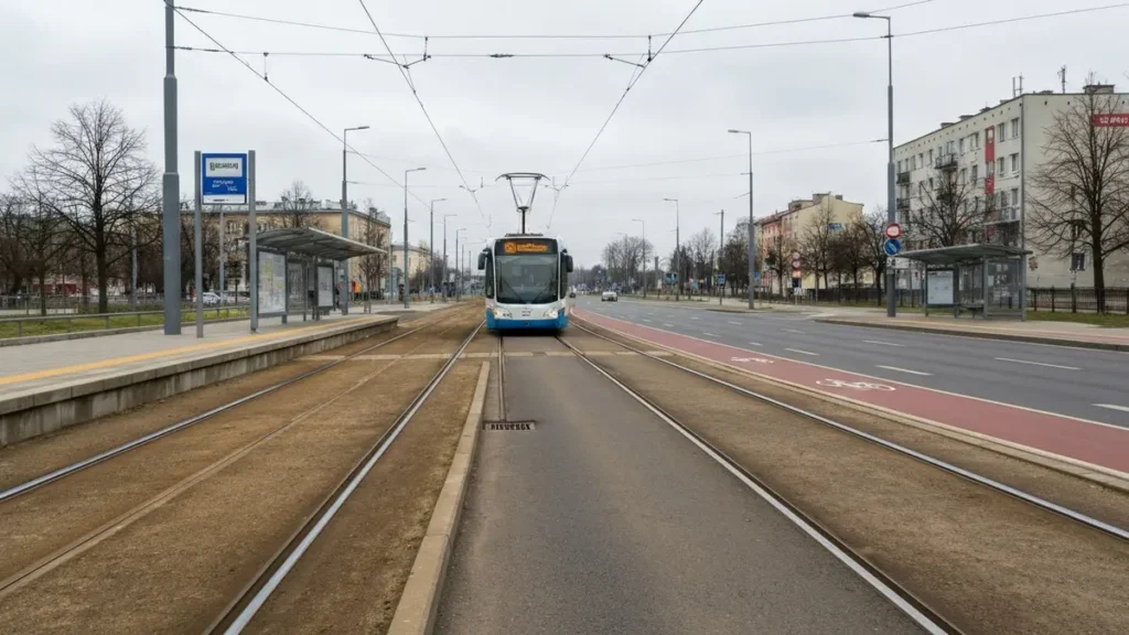 Tramwaje w Olsztynie - linie, trasy i które dzielnice obsługują