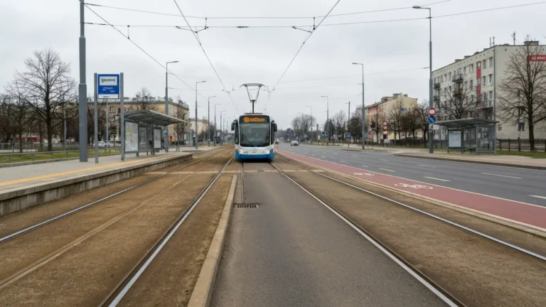 Tramwaje w Olsztynie - linie, trasy i które dzielnice obsługują