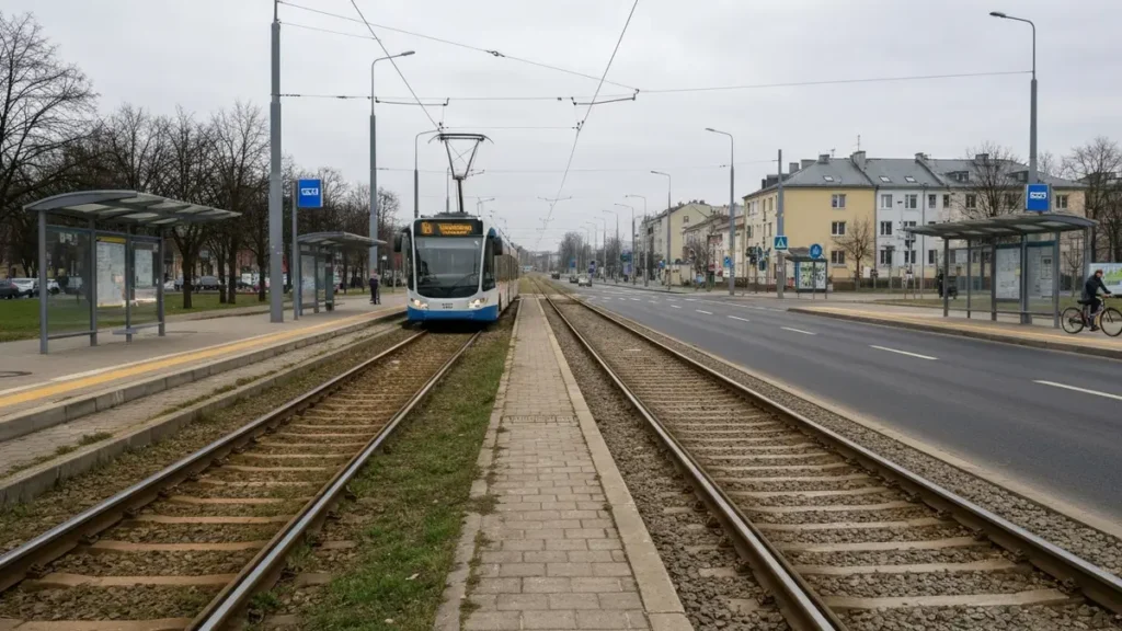 Tramwaje w Olsztynie - linie, trasy i mapa połączeń
