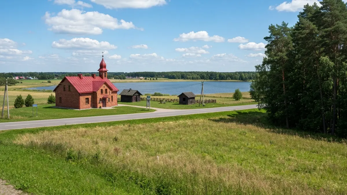 Trasa samochodowa po Warmii na weekend - plan z Olsztyna