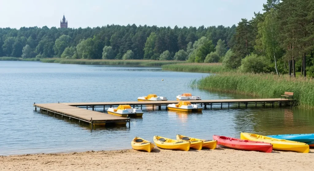 Olsztyn latem - atrakcje, plaze i jeziora w sezonie