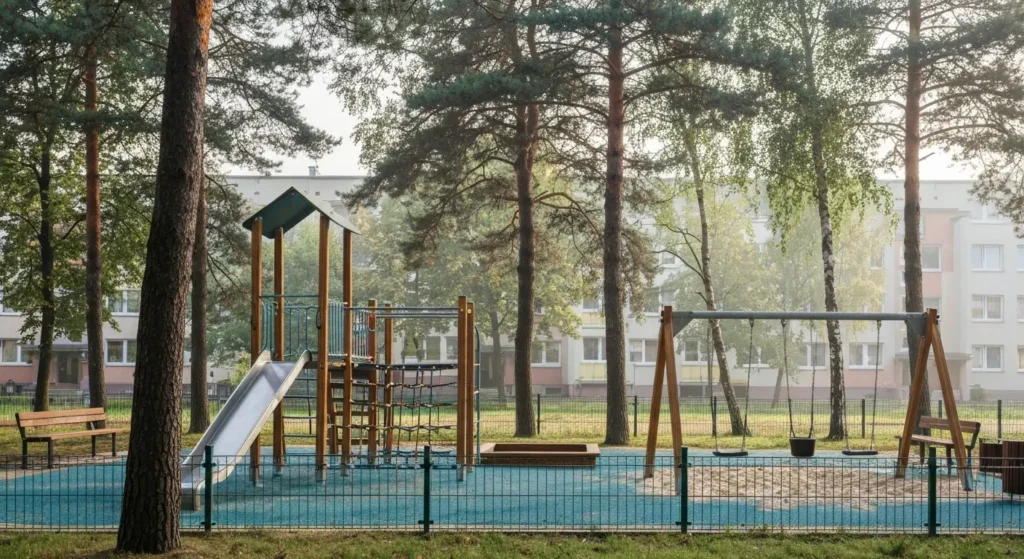 Place zabaw w Olsztynie - lista i mapa wedlug dzielnic