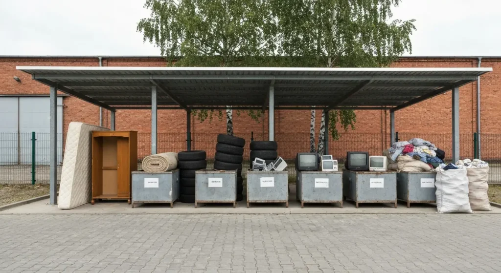 PSZOK Olsztyn - gdzie oddać odpady wielkogabarytowe i elektronikę